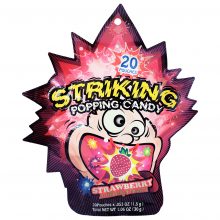 Striking Strawberry Popping Candy 30g | Thai Pantry